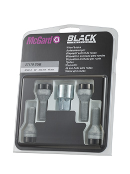 McGard-Radsicherung- Radsicherungen-Feldgenschloss- Produktreihe-SUB- pulver-Beschichtung- extra-schwarze-Felgen- Raeder-Alufelgen- Nachruestbereich